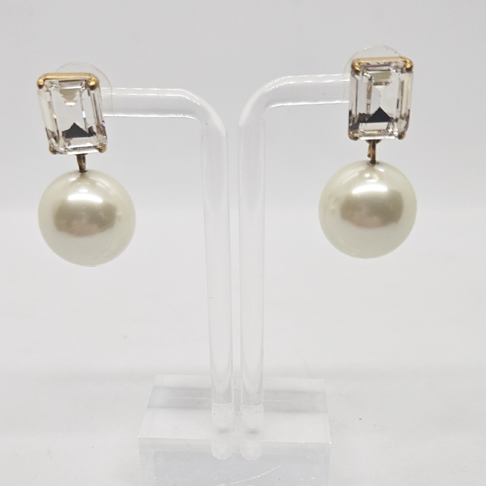J. Crew Pearl Drop Earrings